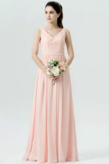 a-line-pearl-pink-beaded-v-neck-chiffon-sleeveless-long-bridesmaid-dress-1-thumb-8993607