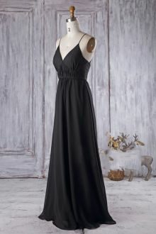 spaghetti-straps-v-neck-black-chiffon-vintage-a-line-bridesmaid-dress-1-thumb-5325877